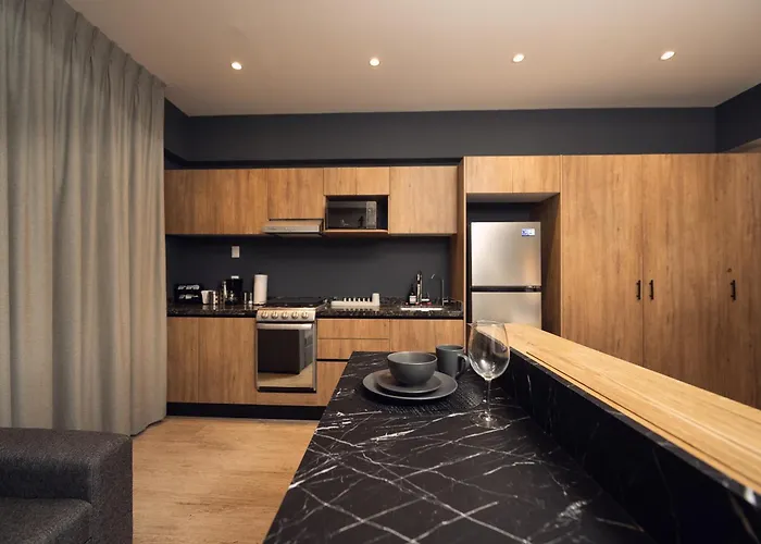 Loft Elegante Con Balcón Privado En Roma Norte * Cidade do México