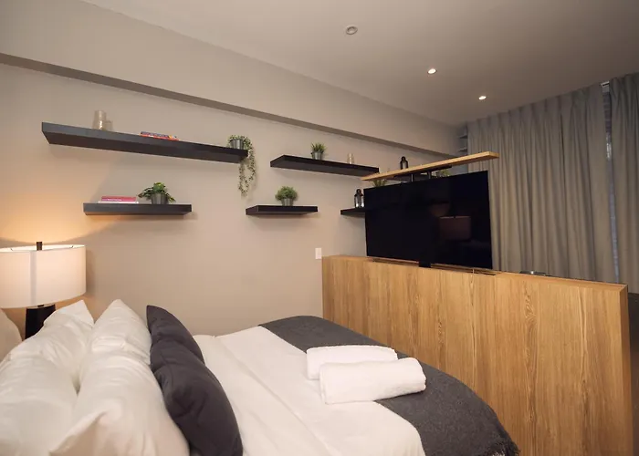 Loft Elegante Con Balcón Privado En Roma Norte Apartamento